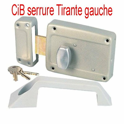 Serrure cib porte garage - de, à